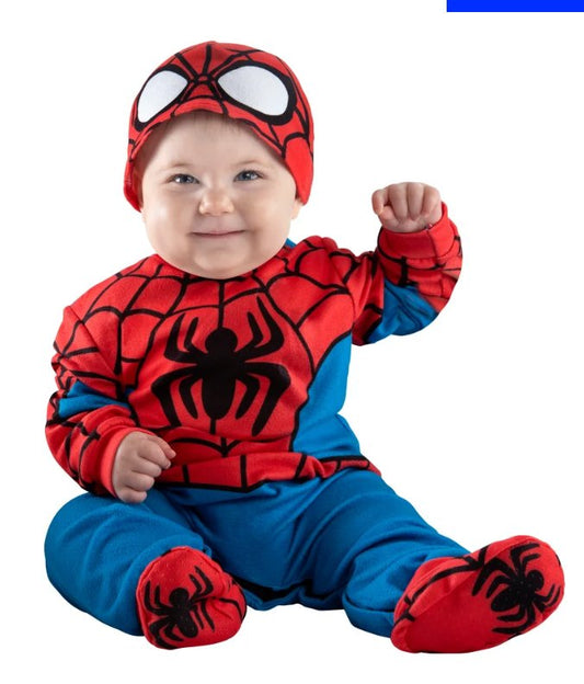 JAZWARE - Costume Bébé - Spider-Man - Party Shop