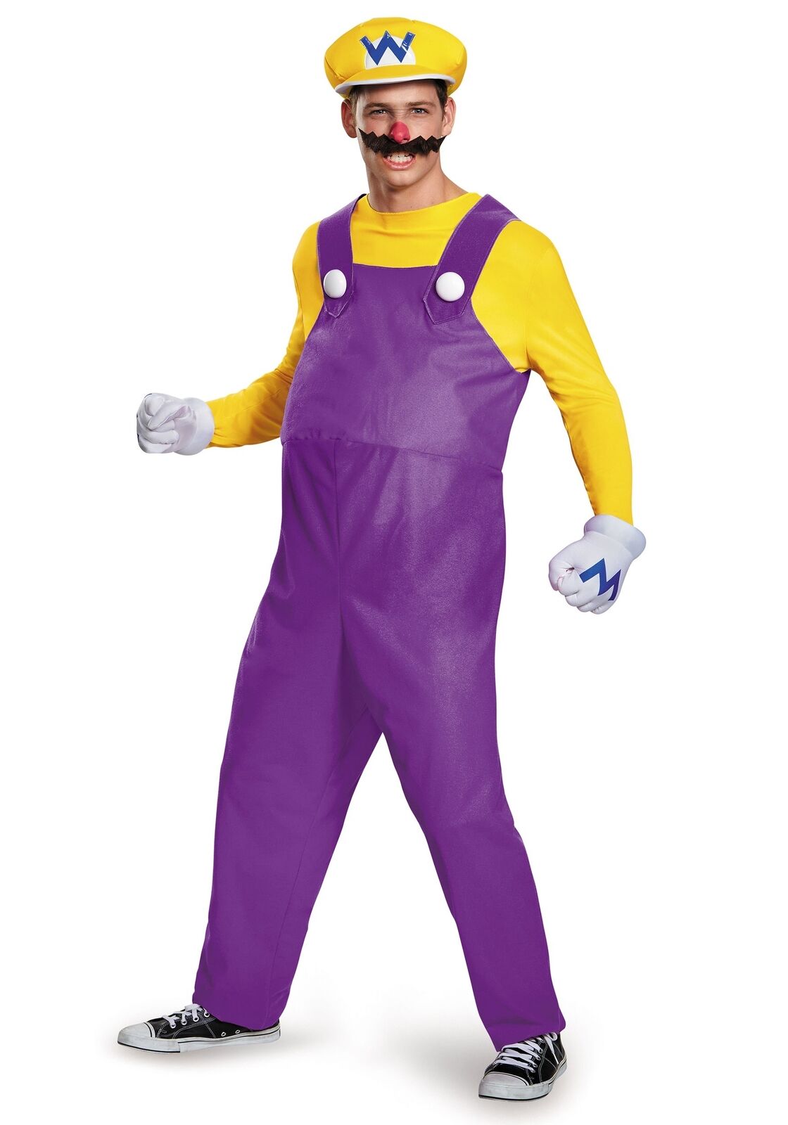 Costume Deluxe Adulte - Wario Ventre Rembourré Party Shop