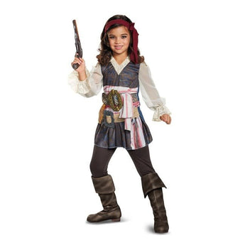 Costume Enfant - Capitaine Jack Sparrow Fille Party Shop