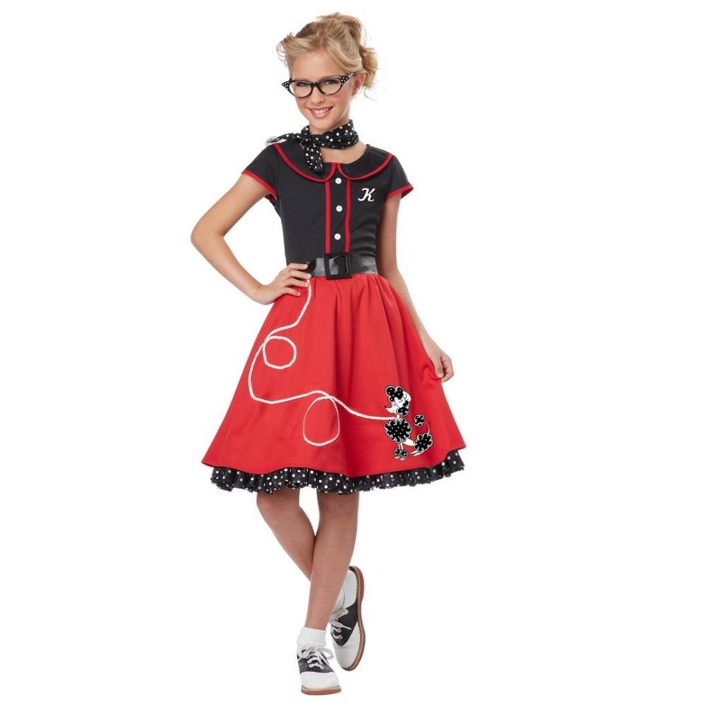 Costume Enfant - Chérie Des Années 50 Party Shop