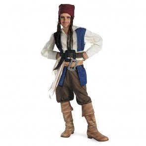 Costume Enfant Classique - Capitaine Jack Sparrow Party Shop