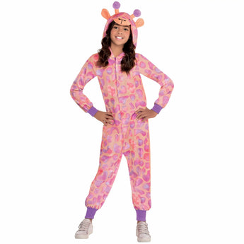 Costume Enfant - Combinaison Giraffe Rose Party Shop