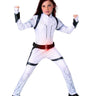 RUBIES - Costume Enfant Deluxe - Black Widow Ensemble Blanc - Party Shop