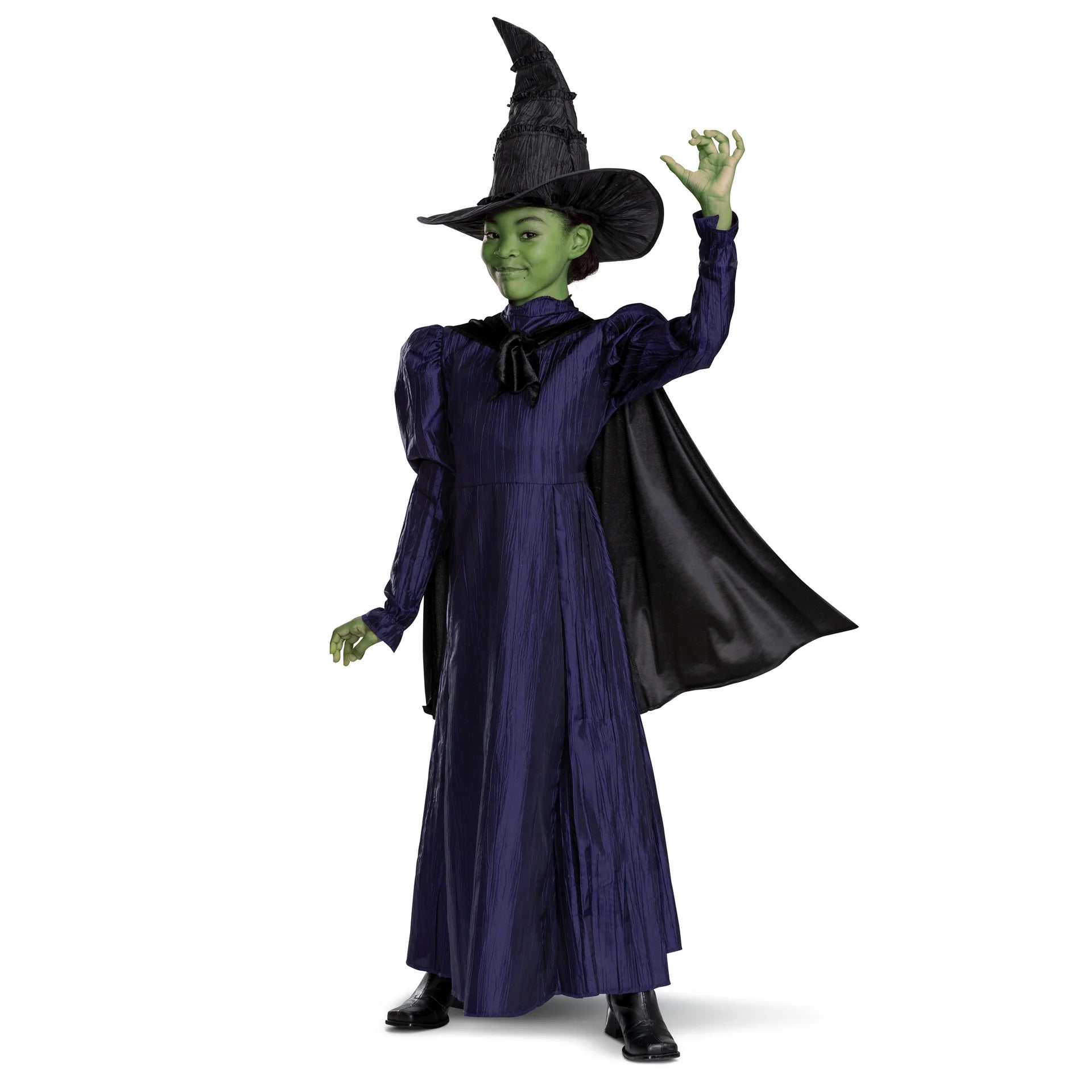 Costume Enfant Deluxe Elphaba de Wicked - Robe Mauve Party Shop