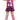 RUBIES - Costume Enfant Deluxe - Wonder Woman Rose - Party Shop