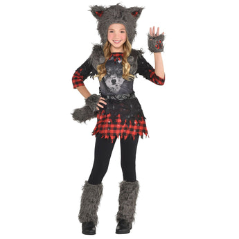 Costume Enfant Fille - Loup Party Shop