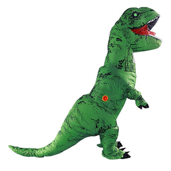 Costume Enfant Gonflable - T - Rex Vert Party Shop