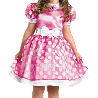 Costume Enfant - Minnie Mouse Rose - Party Shop