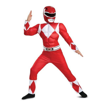 Costume Enfant - Power Ranger Rouge - Party Shop