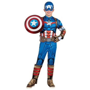 Costume Enfant Premium - Capitaine America Party Shop