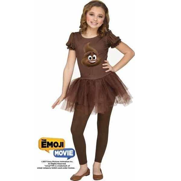 Child Costume Poop Dress Emoji The Movie Party Shop
