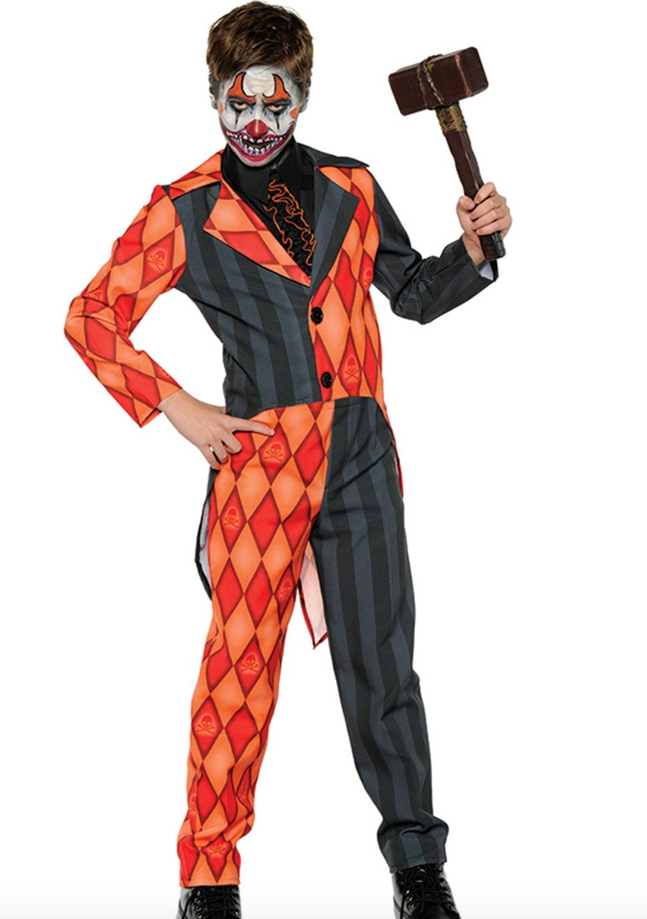 Costume Enfant - Tuxedo Clown Diabolique Party Shop