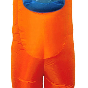 Costume Gonflable Adulte - Imposteur Orange Among Us - Party Shop
