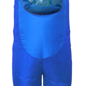 Costume Gonflable Adulte - Suspect Bleu Among Us - Party Shop