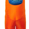 studio Halloween - Costume Gonflable Enfant - Imposteur Orange Among Us - Party Shop