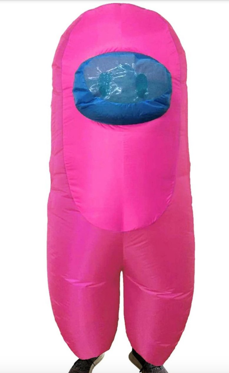 Costume Gonflable Enfant - Suspect Rose Among Us - Party Shop