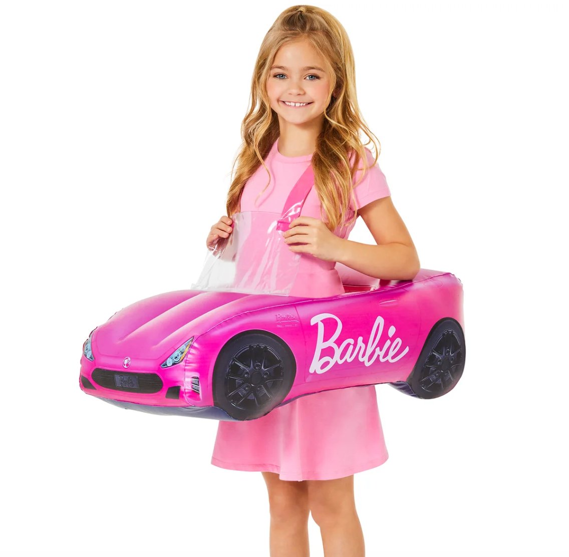 Child Inflatable Costume Barbie Car