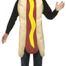 Adult Hot Dog Costume – Funny and delicious food-themed outfit for Halloween, carnival, or party. One size, comfortable. Rasta Imposta - Party Shop.