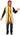 Adult Hot Dog Costume – Funny and delicious food-themed outfit for Halloween, carnival, or party. One size, comfortable. Rasta Imposta - Party Shop.