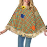 FUN WORLD - Costume Poncho Pour Enfant - Gentil Épouvantail - Party Shop