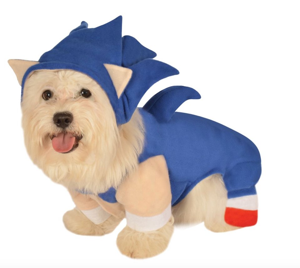 Costume Pour Chien - Sonic Party Shop