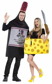 Costume Pour Couple - Vin Et Fromage - Party Shop
