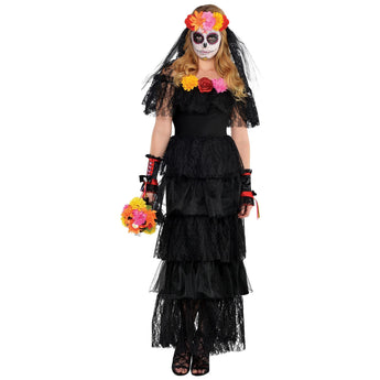 Costume Robe Journée Des Morts - Small Party Shop