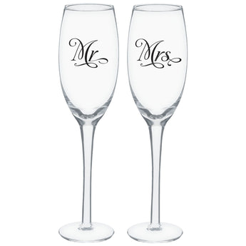 Coupe En Verre - Mr & Mrs Party Shop