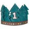 Amscan - Couronne En Tissu - 1 An Forêt - Party Shop