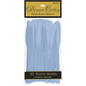 Amscan - Couteaux De Plastique Premium (20) - Bleu Pâle - Party Shop