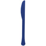 Amscan - Coutellerie De Plastique (20) - Couteau - Bleu - Party Shop