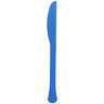 Amscan - Coutellerie De Plastique (20) - Couteau - Bleu Royal - Party Shop