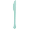 Amscan - Coutellerie De Plastique (20) - Couteau - Turquoise - Party Shop