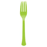 Amscan - Coutellerie De Plastique (20) - Fourchette - Vert Lime - Party Shop