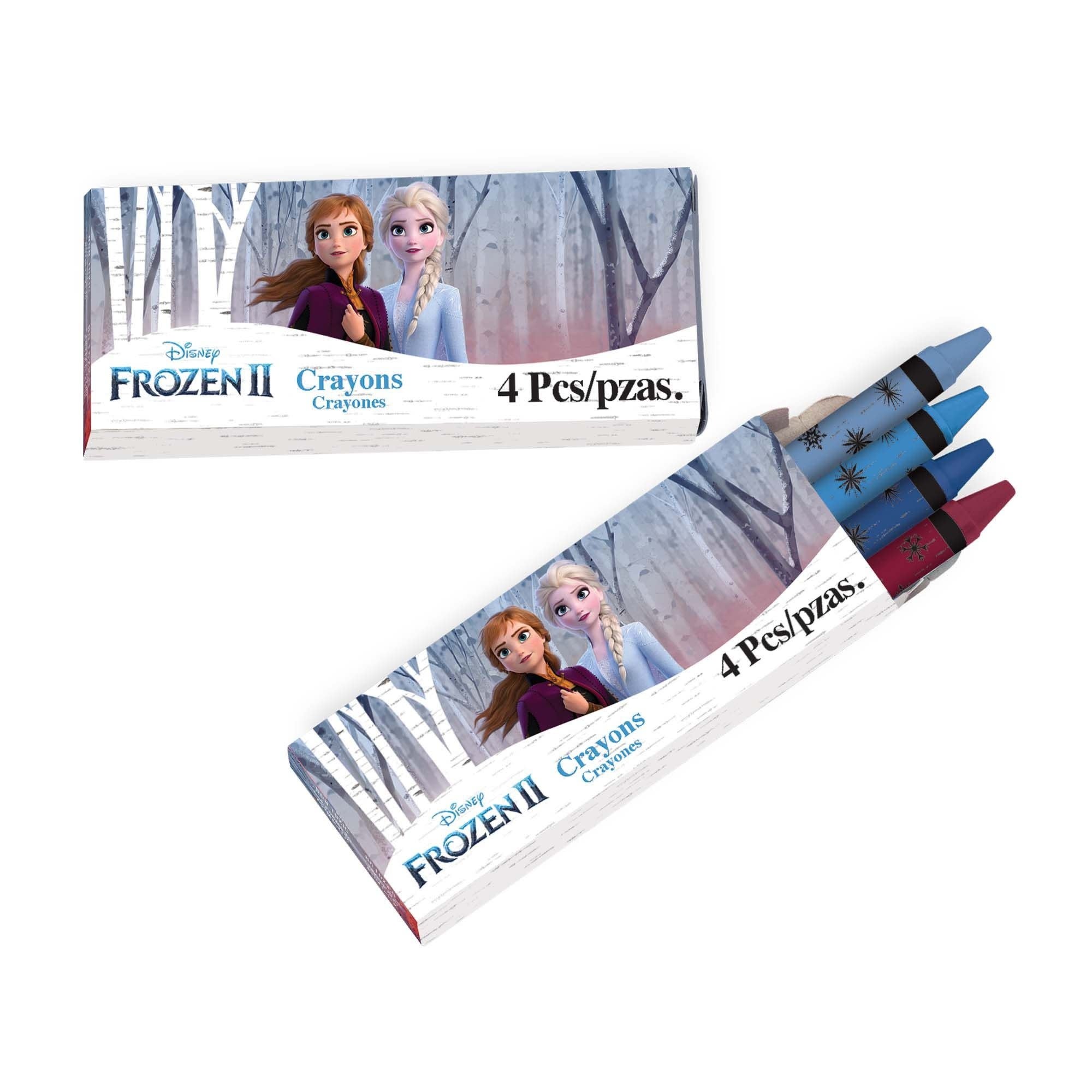 Crayons (4) -  La Reine Des Neiges 2 (Frozen) - Party Shop