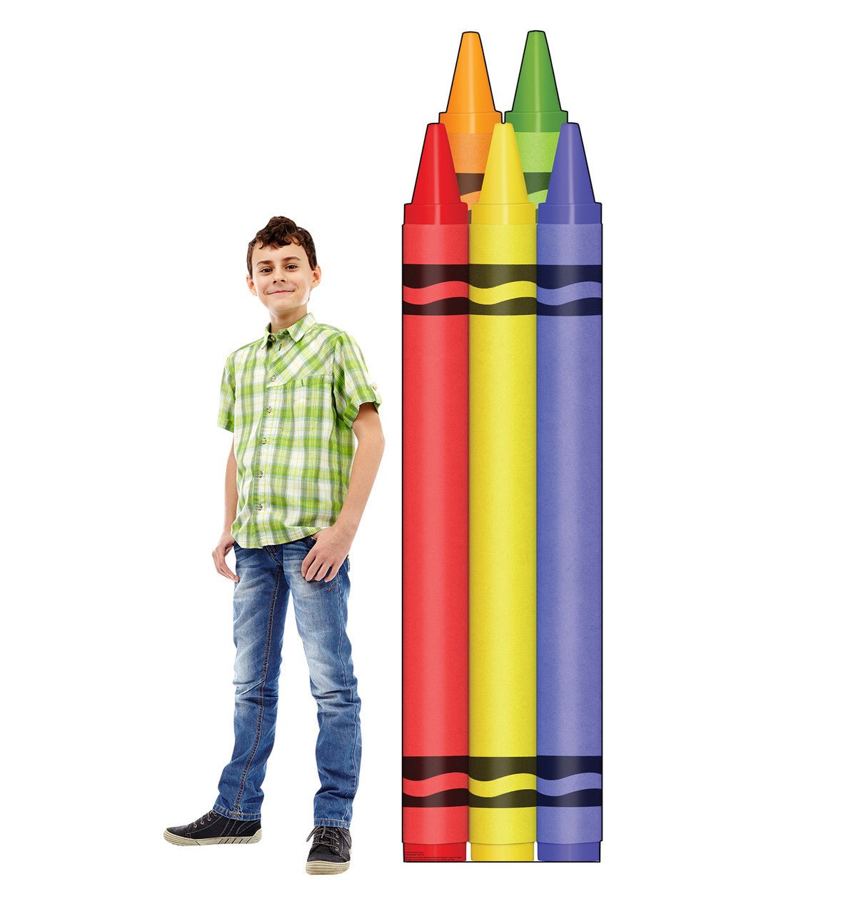 Crayons À Colorier Grandeur NatureParty Shop