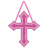 Amscan - Croix Rose Scintillant - Party Shop