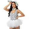 dalmatian costume kit headband bowtie tail halloween accessory