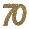 Santex - Déco À Parsemer Or 70 Ans (6) - Party Shop