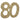 Santex - Déco À Parsemer Or 80 Ans (6) - Party Shop