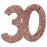 Santex - Déco À Parsemer Rose Gold 30 Ans (6) - Party Shop