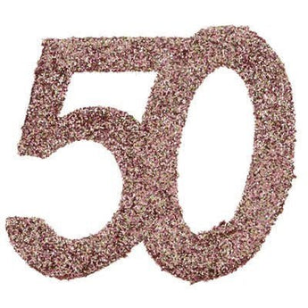 Déco À Parsemer Rose Gold 50 Ans (6) Party Shop