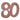 Santex - Déco À Parsemer Rose Gold 80 Ans (6) - Party Shop