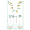 Santex - Déco De Gâteau Baby Shower Vert - Party Shop
