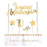 Santex - Déco De Gâteau Or 70 Ans - Party Shop