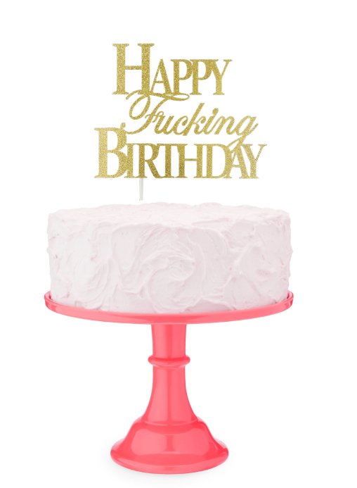 Décoration A Gateau - Happy Fucking Birthday Party Shop