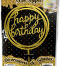 Siu and Sons - Décoration À Gateau Or - Happy Birthday - Party Shop