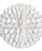 Décoration A Suspendre-Flutter Ball-BlancParty Shop