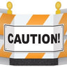 Beistle Co. - Décoration Construction Barricade 37Po X 27Po - Party Shop