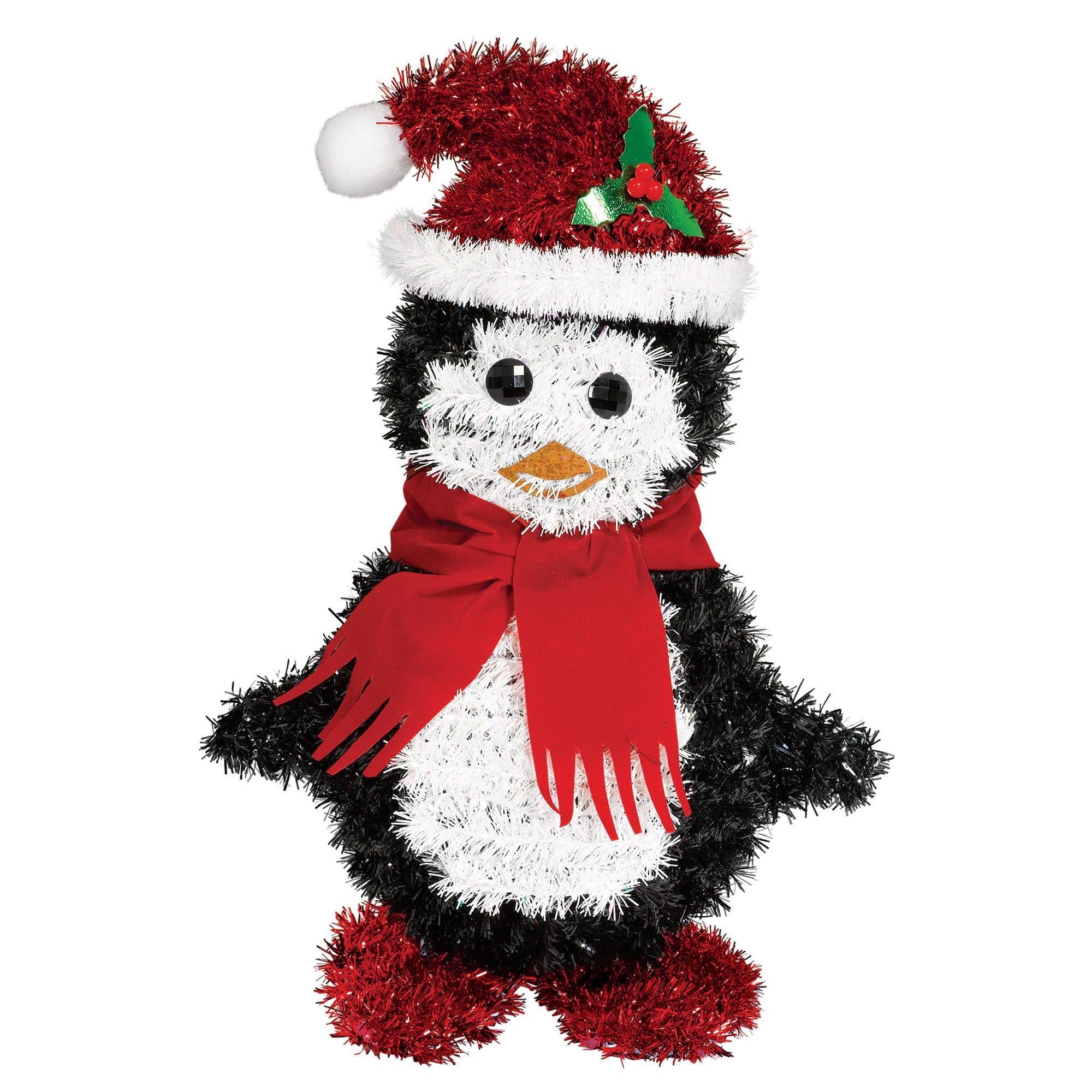 Décoration De Noël 3 - D - Pingouin (11 1/2" H X 8" W) Party Shop